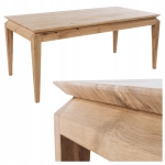 Stol drewniany wiąz/jesion do salonu 180x90