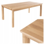 Stol drewniany dębowy do salonu 200x100