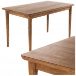 Stol drewniany 180x90 dębowy do salonu 