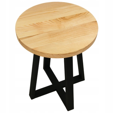 stolik okrągły jesion 40 cm