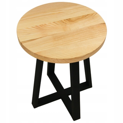 stolik okrągły jesion 40 cm