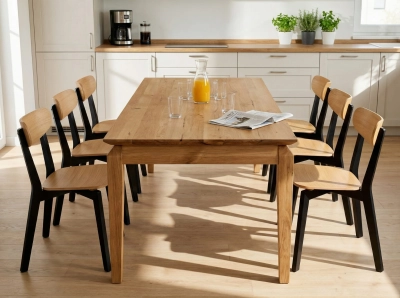 krzesło dębowe  kuchenne lite drewno  loft