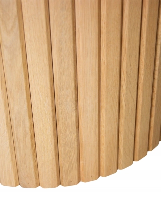 Stół okrągłydąb TUBA do kuchni matowy