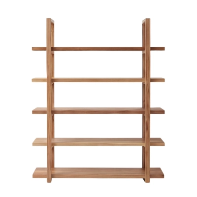 Regał dębowy z litego drewna